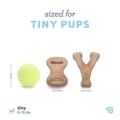 Diseño ergonómico de Benebone Puppy para agarrar con facilidad