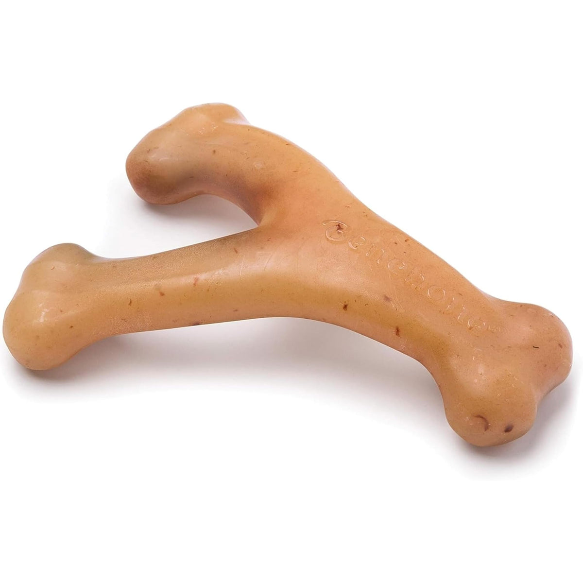 Benebone Wishbone: mordedor duradero para perros agresivos, ideal para sesiones largas.