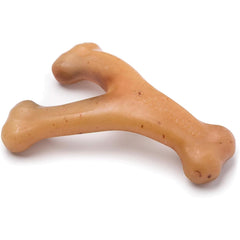 Benebone Wishbone: mordedor duradero para perros agresivos, ideal para sesiones largas.