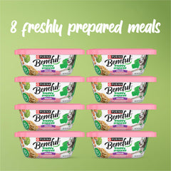Beneful arroz integral: granos visibles que aportan textura y fibra.