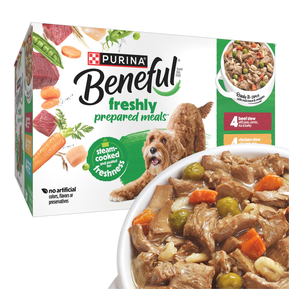 Beneful Gravy: conjunto de 12 envases de 10 oz con proteína para músculos fuertes