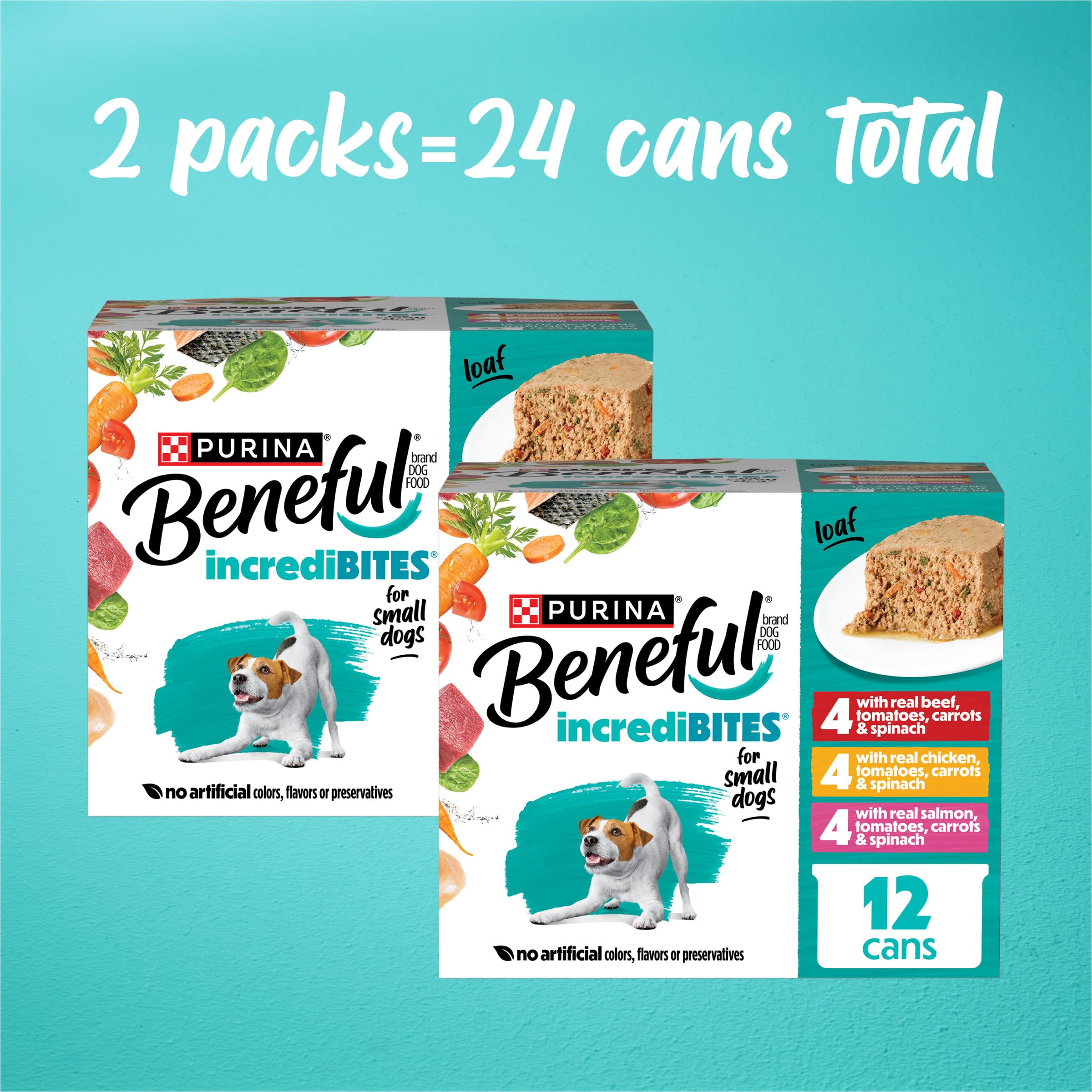 Beneful pate salmón, lata 3 oz, proteína marina para perros pequeños.