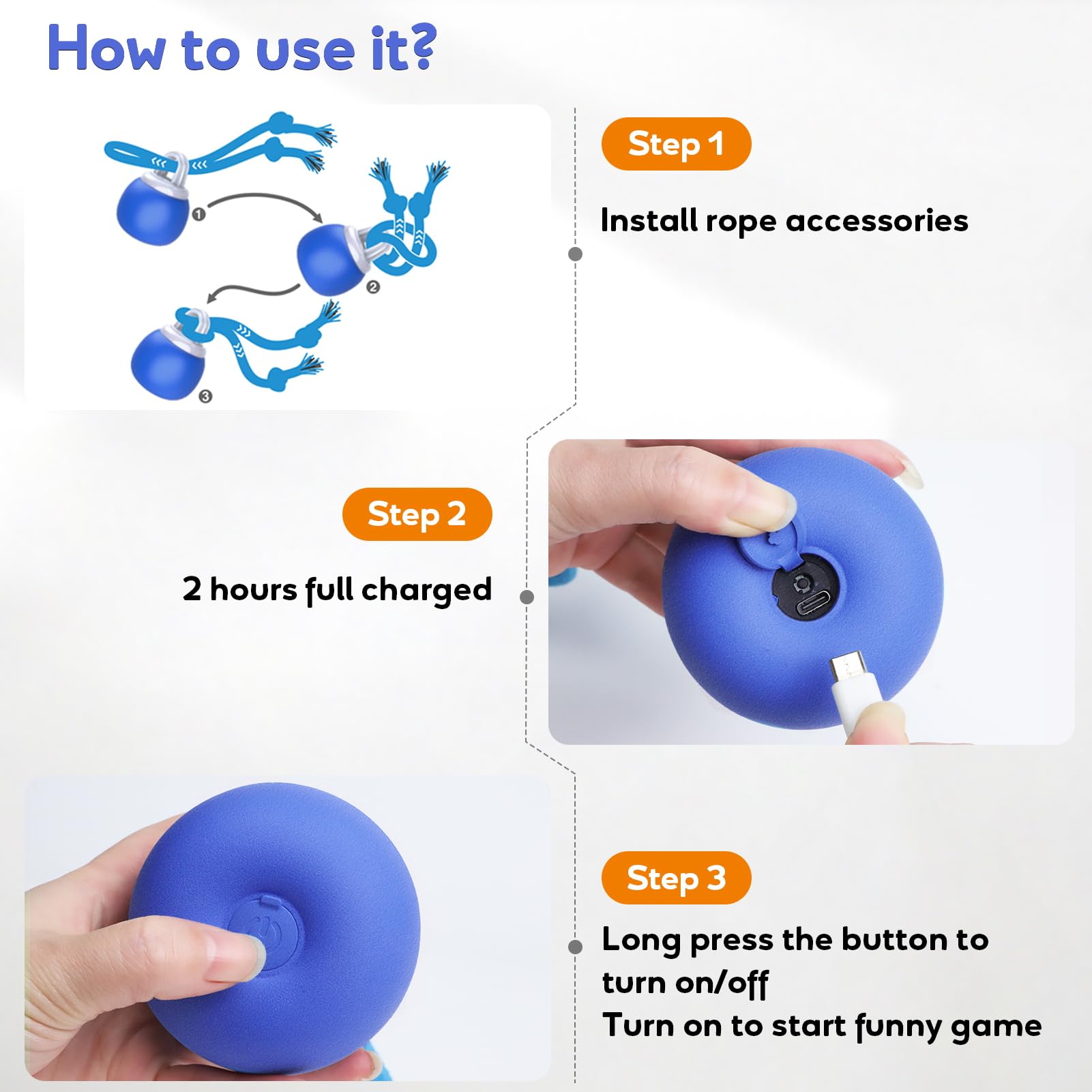 BENTOPAL carga USB, sesiones largas sin cambiar pilas.