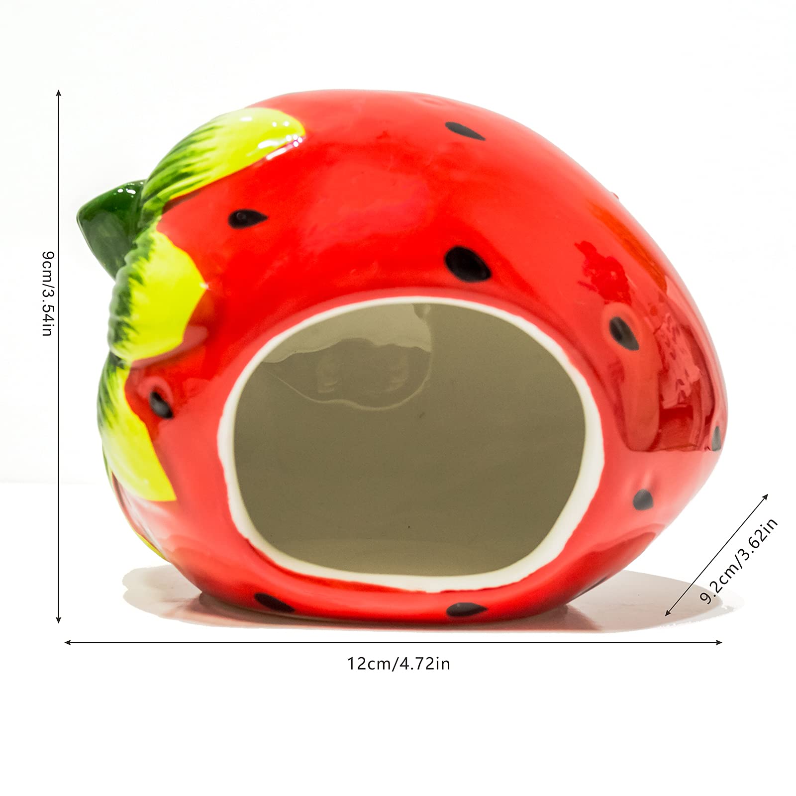 Besimple Hamster Hideout tamaño ideal: ajuste perfecto para mascotas pequeñas.