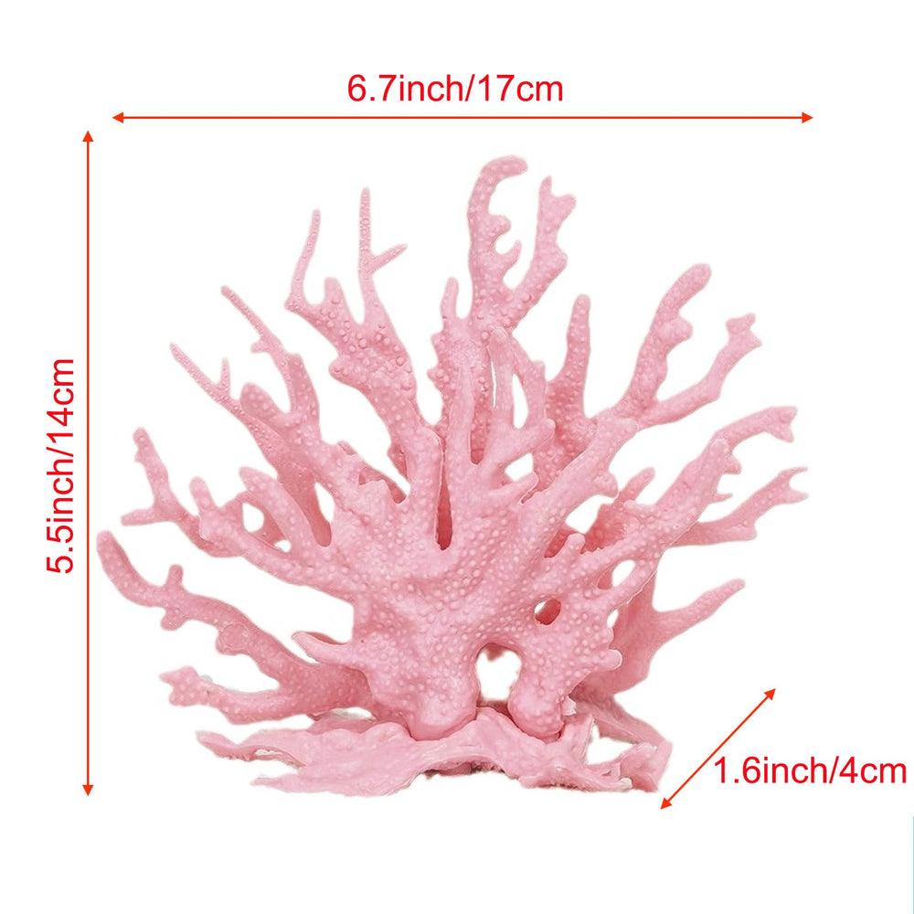 Besimple decoración coral artificial azul opcional, ideal para paisajes acuáticos