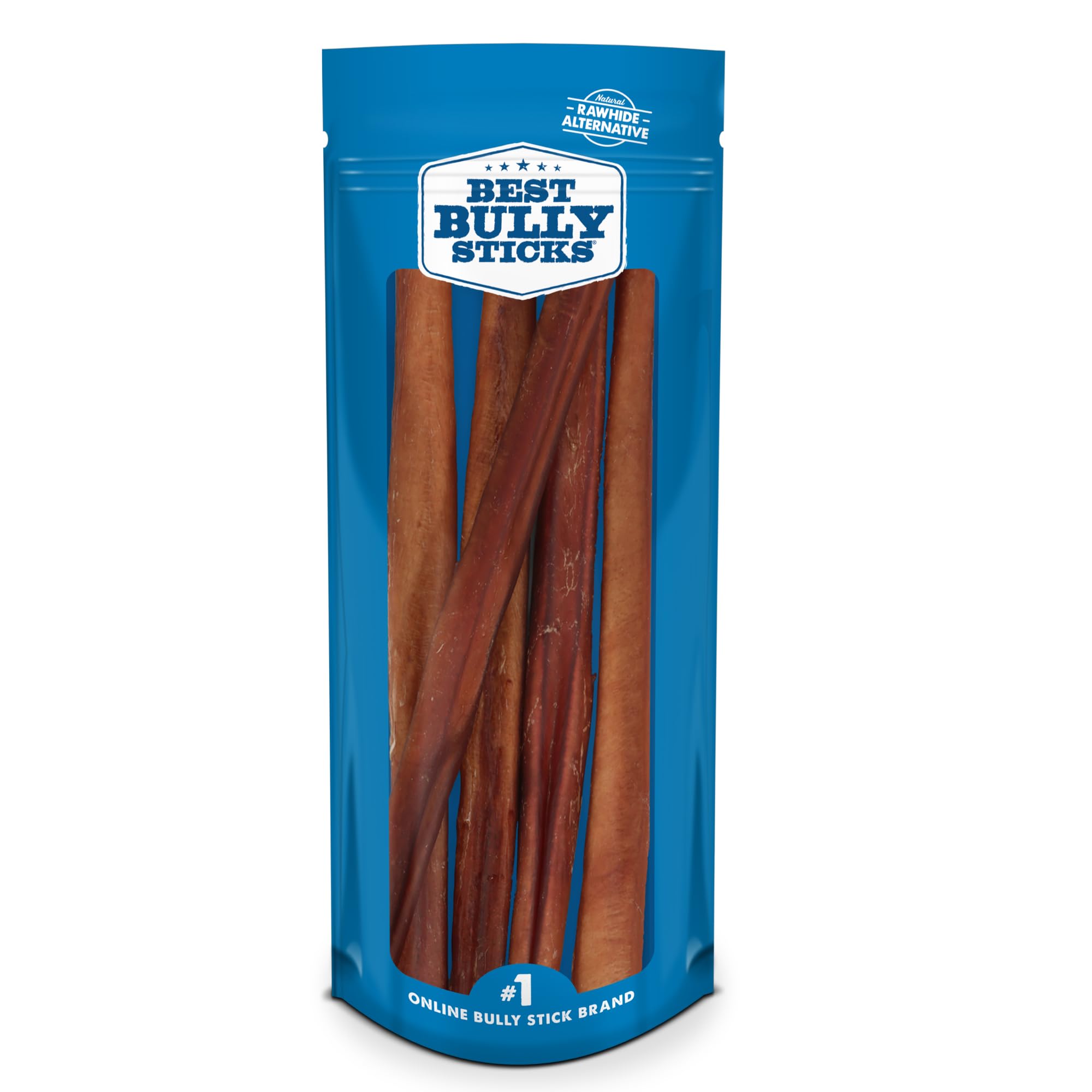 Best Bully Sticks 12 pulgadas, recompensa duradera para perros grandes