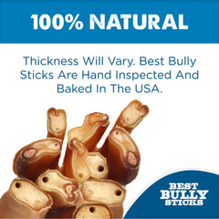 Best Bully Sticks dental duradero para limpieza suave.