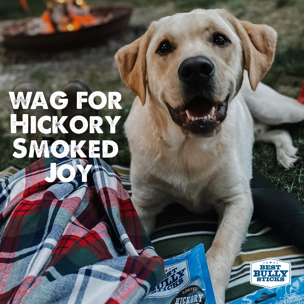 Best Bully Sticks empaque de 12 orejas, práctico para compartir y almacenar.