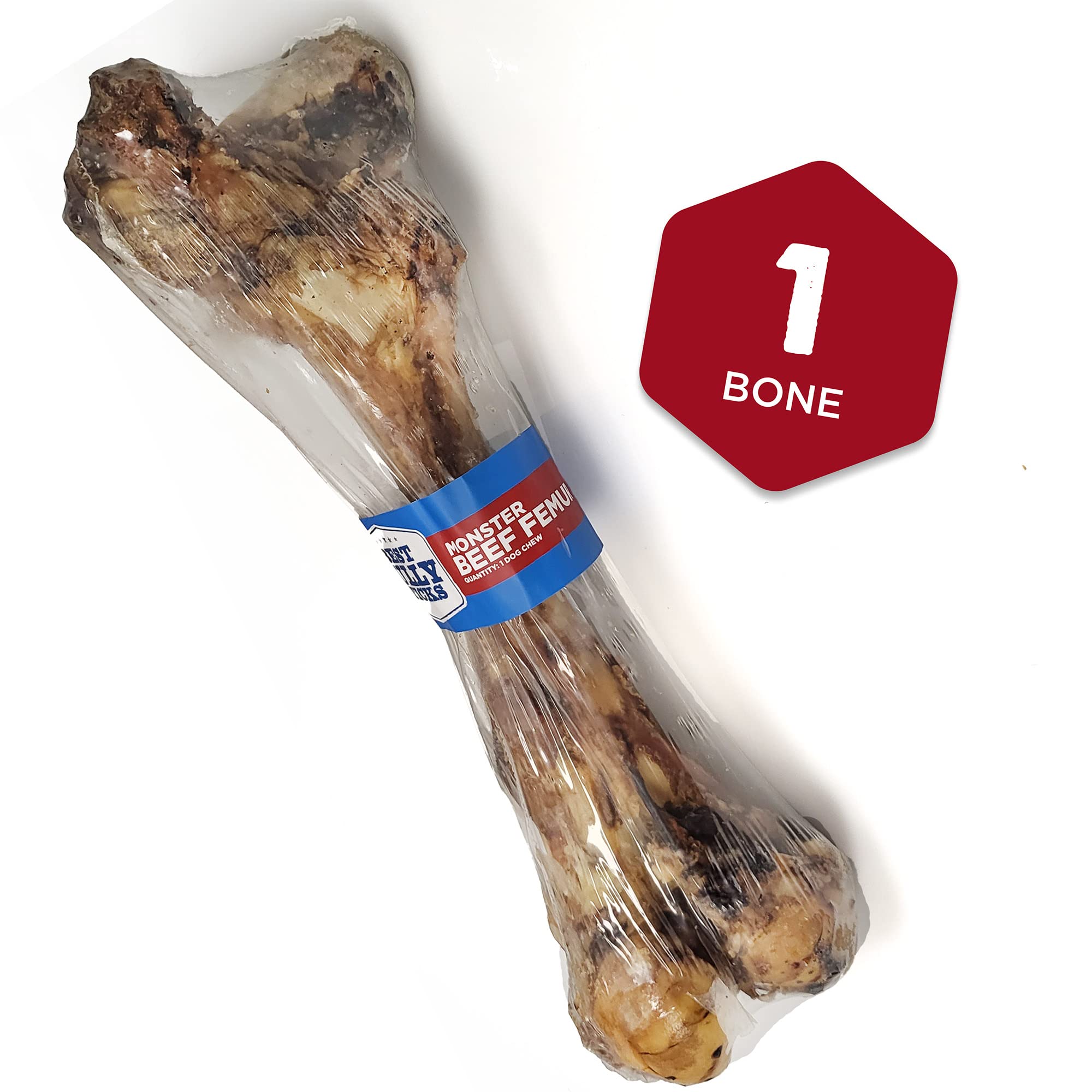 Hueso fémur natural Best Bully Sticks, ideal para limpieza dental