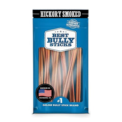 Best Bully Sticks hickory ahumado 12 pulgadas, masticable jumbo para perros grandes