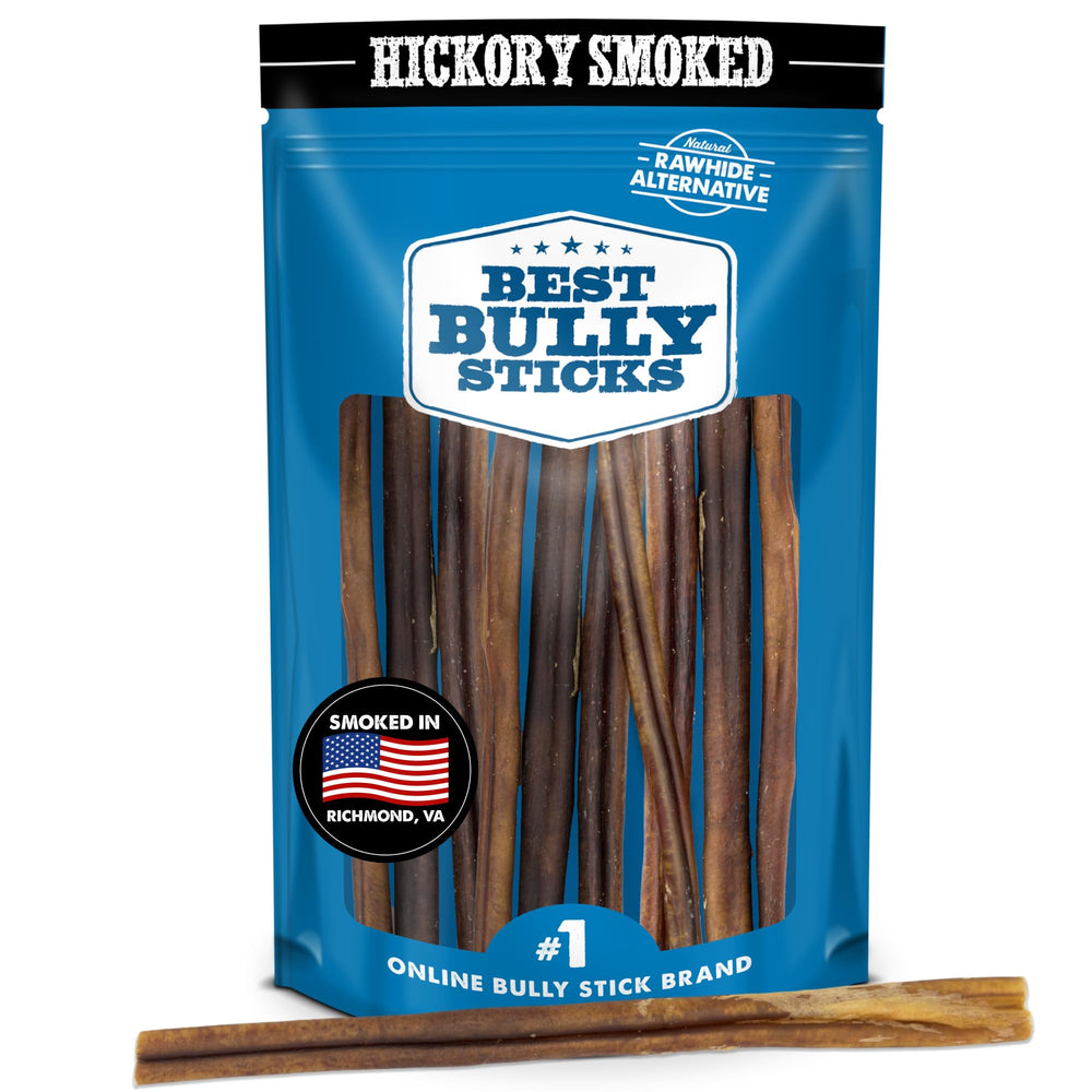Best Bully Sticks palitos gruesos de 12 pulgadas con aroma ahumado para masticar