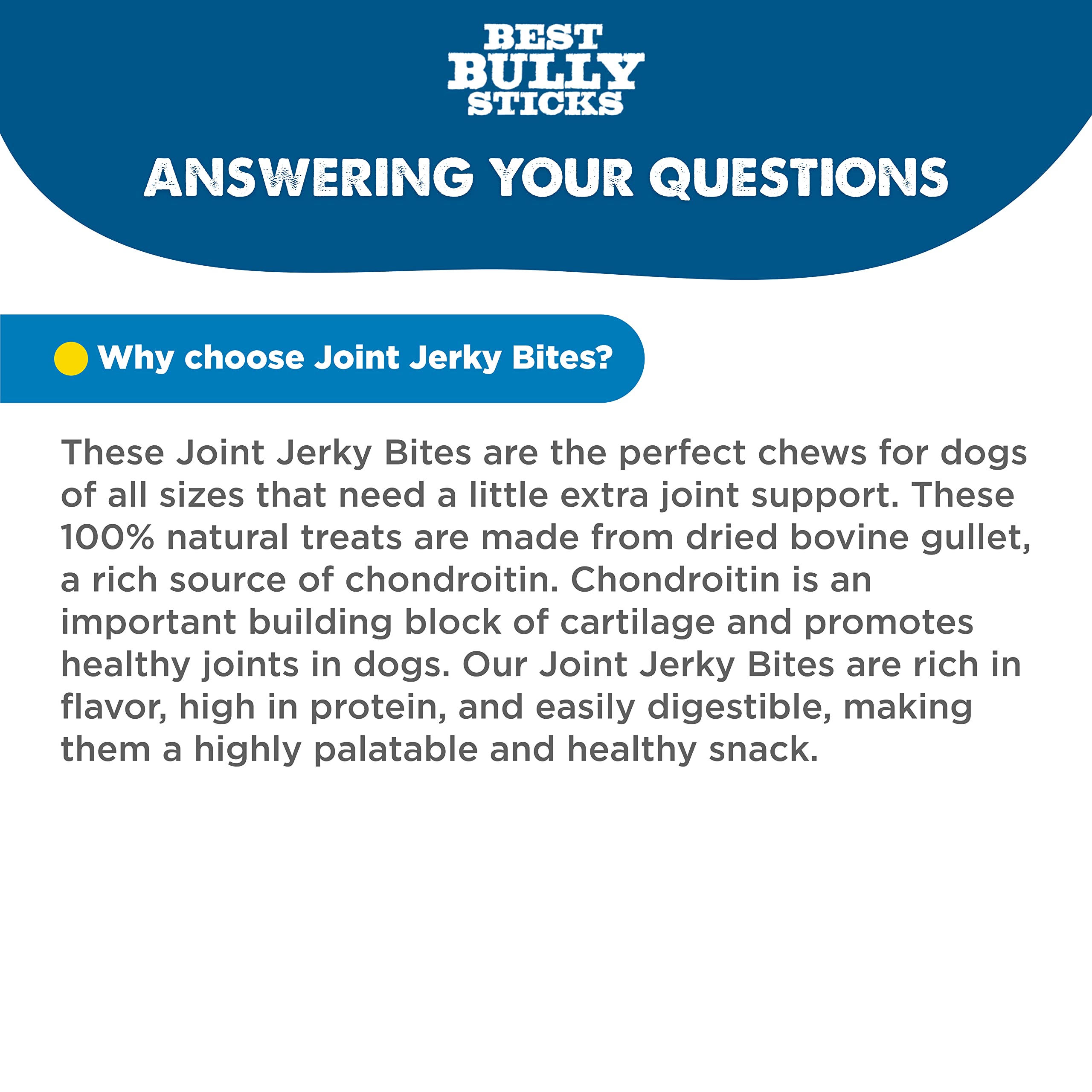 Best Bully Sticks ingredientes 100% naturales sin aditivos