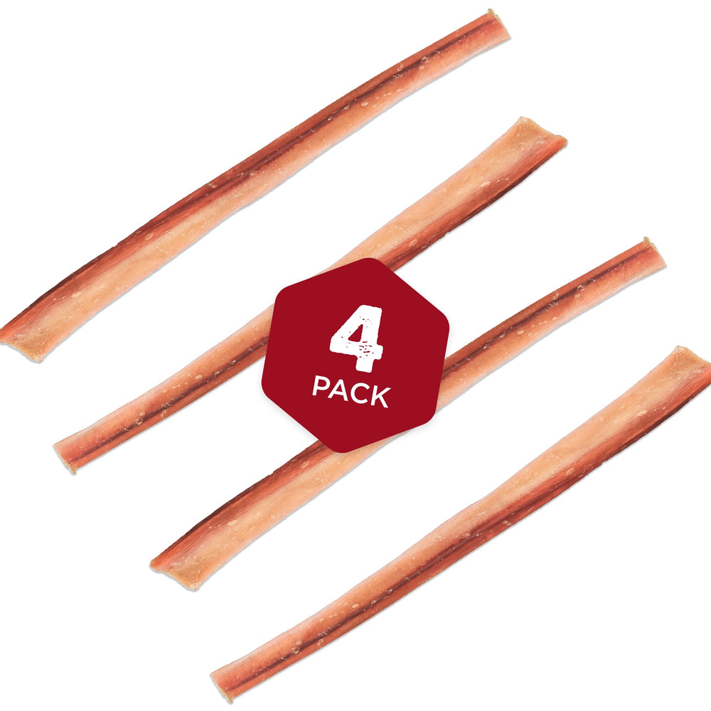 Best Bully Sticks jumbo textura gruesa ayuda a limpieza dental durante la masticación.