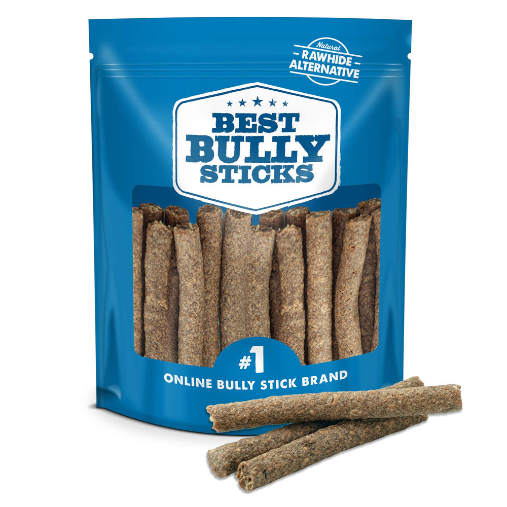 Best Bully Sticks palitos de res, paquete de 20, ideal para entrenamiento.