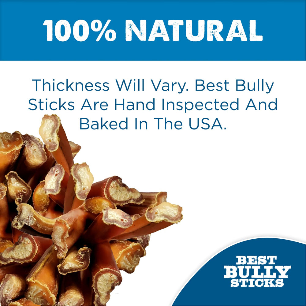 Paquete de 18 unidades de Best Bully Sticks para uso diario de perros