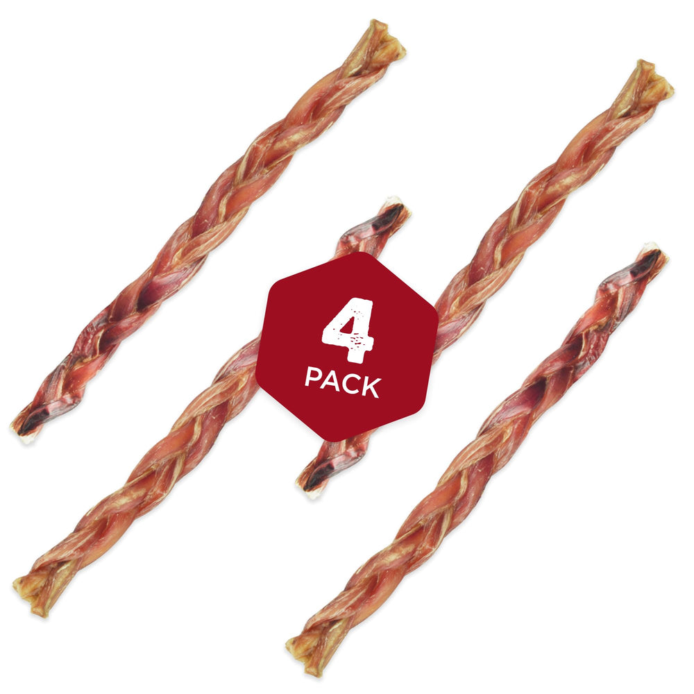 Best Bully Sticks, perros grandes 12 pulgadas: masticación estable y calmante.