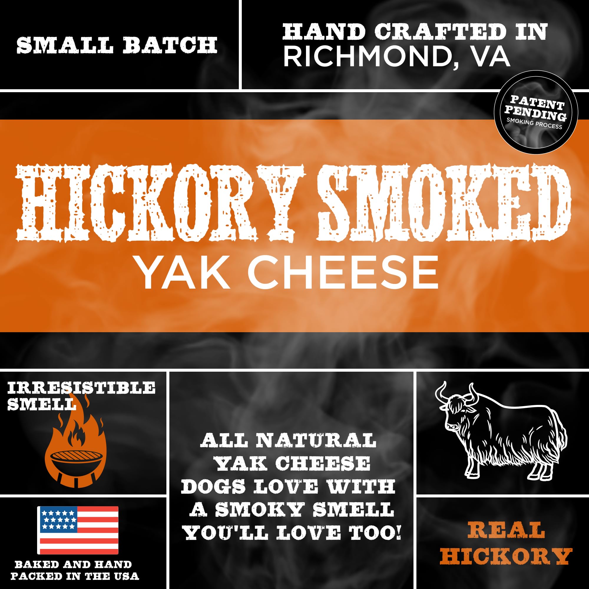 Best Bully Sticks queso yak Himalaya, masticables duraderos para entretenimiento prolongado