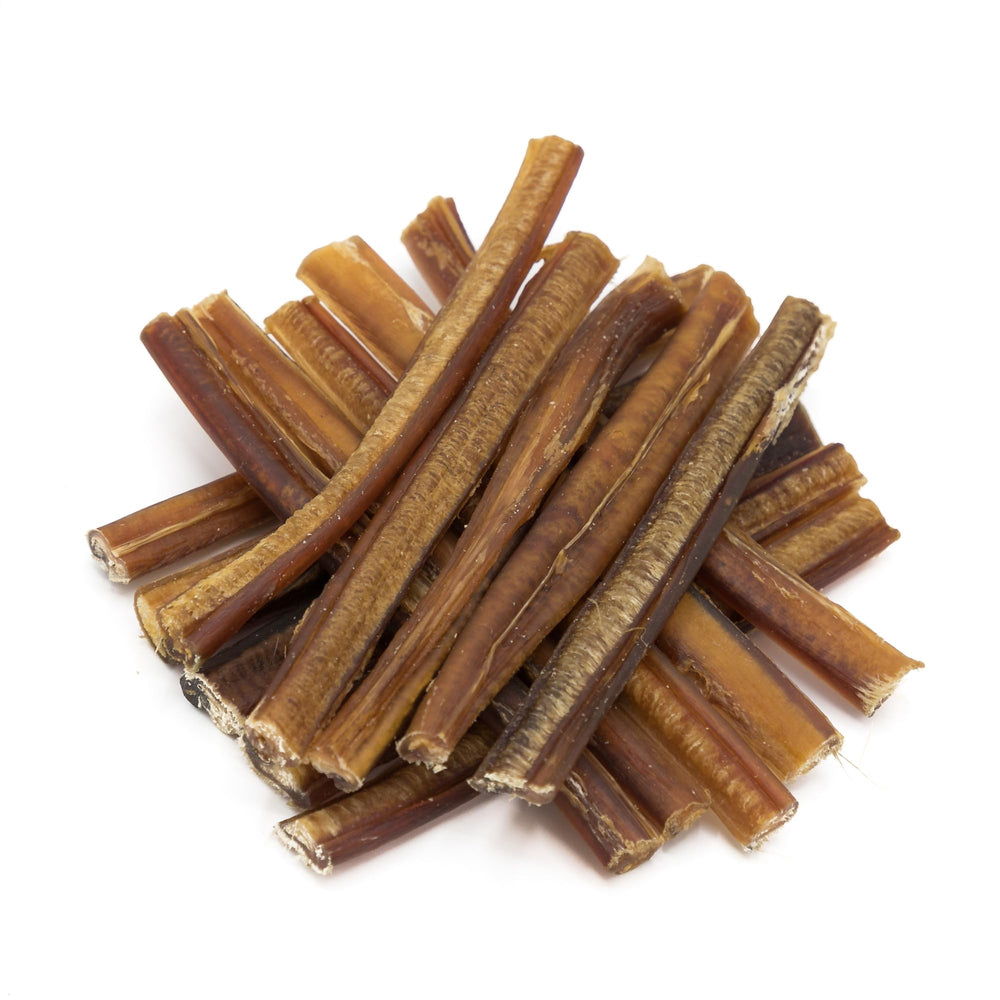 Best Bully Sticks sin granos ni cuero crudo, alternativa segura para masticar.