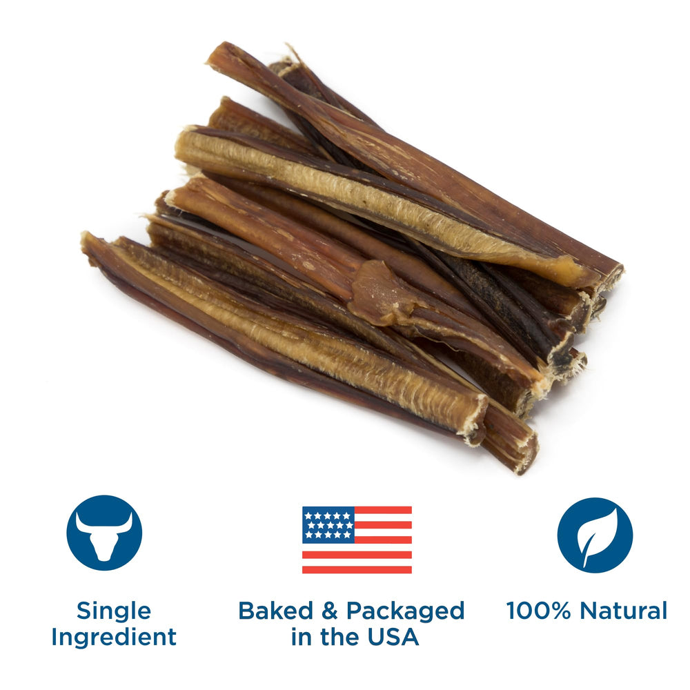 Best Bully Sticks sin grano ni pellejo, opción natural para perros.