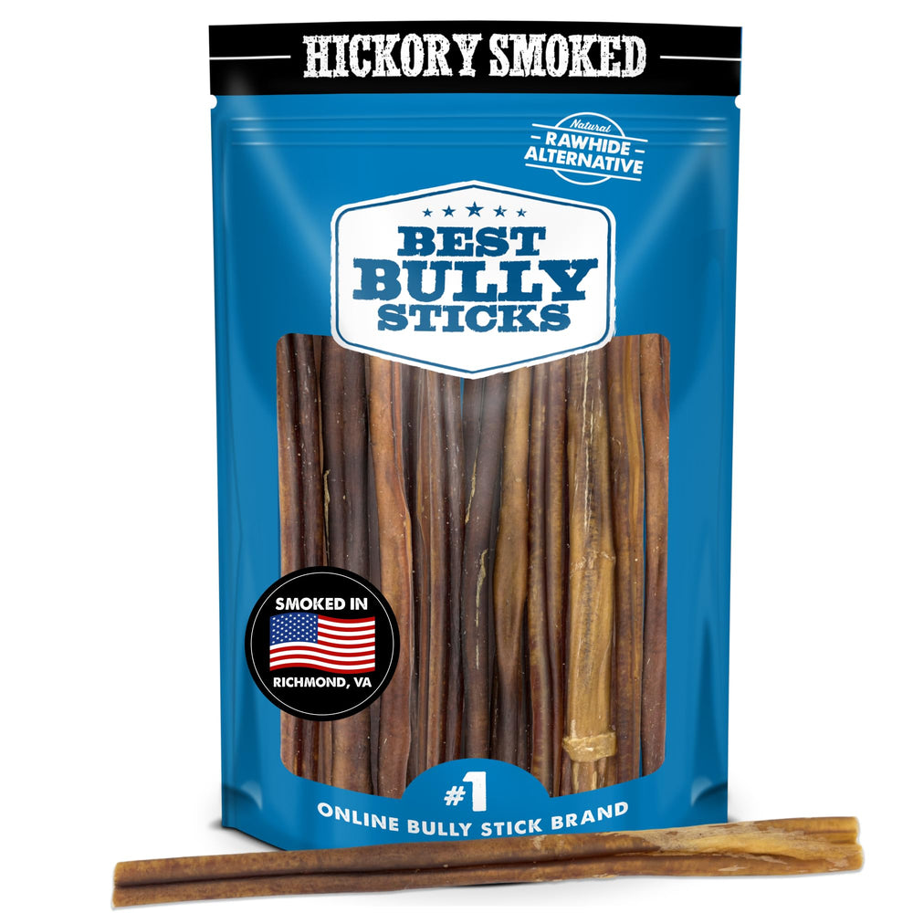 Best Bully Sticks tira gruesa ahumada de 12 pulgadas para masticar