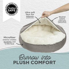 Cama Best Friends Sheri: soporte de cabeza y cuello para mayor confort