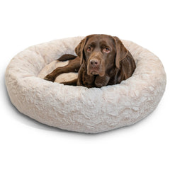 Best Friends by Sheri donut bed vista frontal, sensación de seguridad para siestas profundas