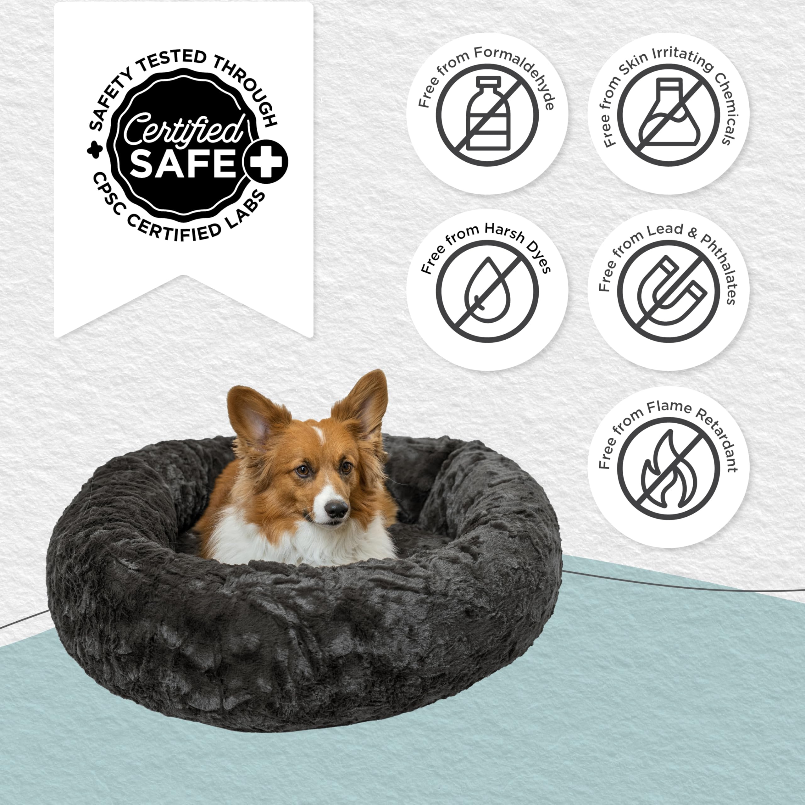 Cama donut para uso en interiores por Best Friends by Sheri
