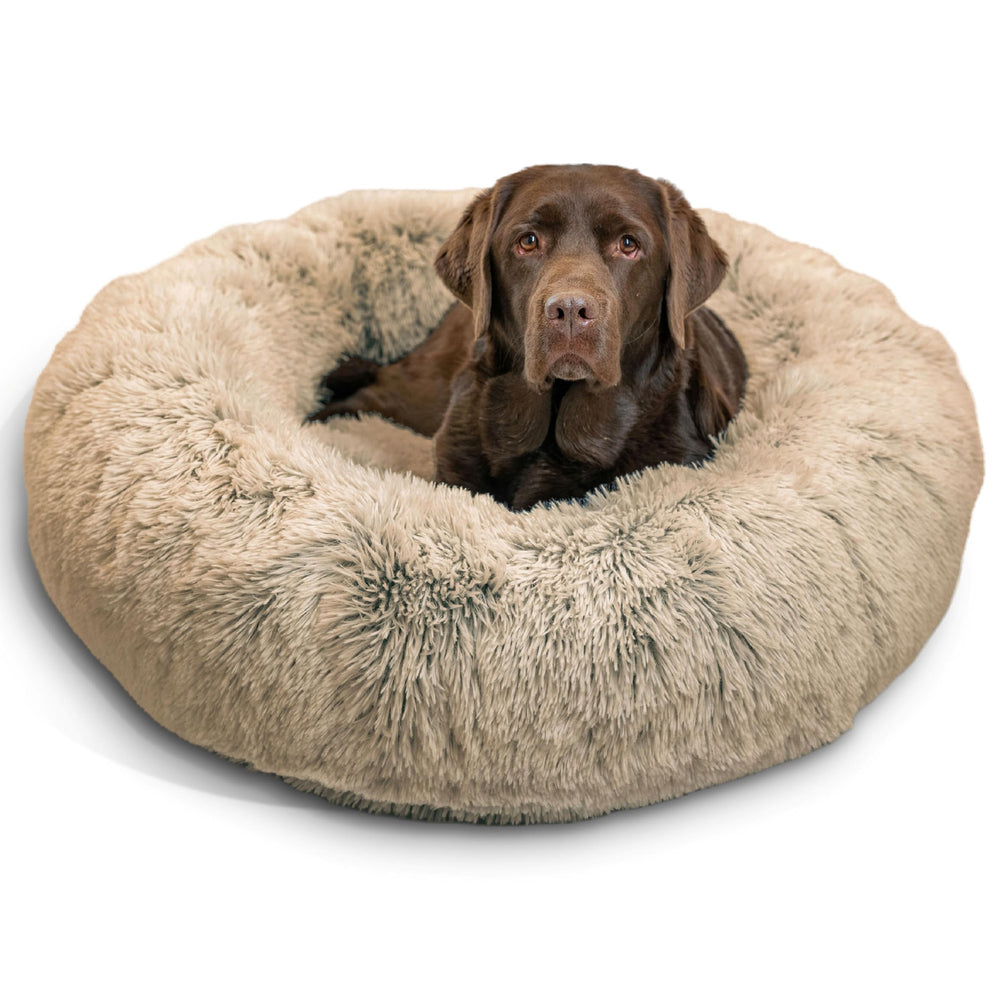 Best Friends Sheri cama donut relajante para siestas tranquilas en perros grandes