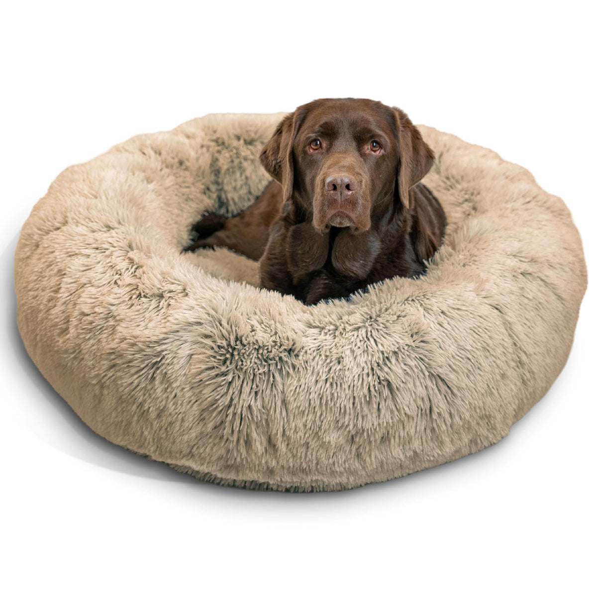 Best Friends Sheri cama donut relajante para siestas tranquilas en perros grandes