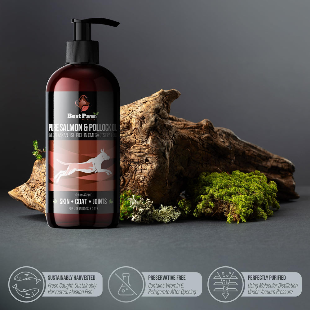 Best Paw Nutrition Proceso purificado por destilación para mayor pureza.