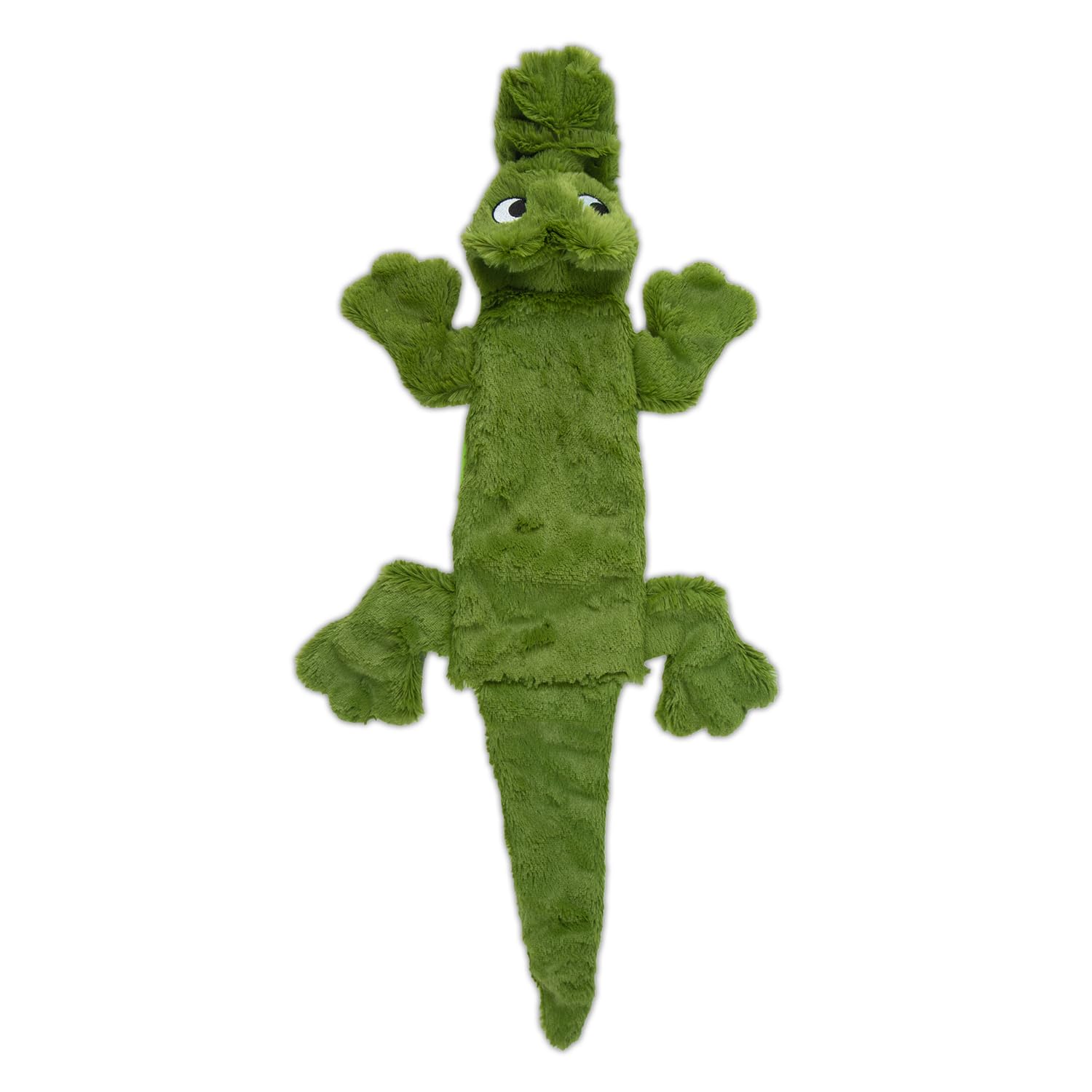Best Pet Supplies Alligator, juguete suave para perro grande con crujido sin relleno