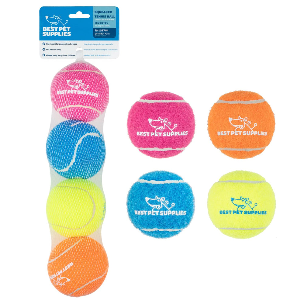 Best Pet Supplies bola interactiva con chirrido para juego de buscar y traer