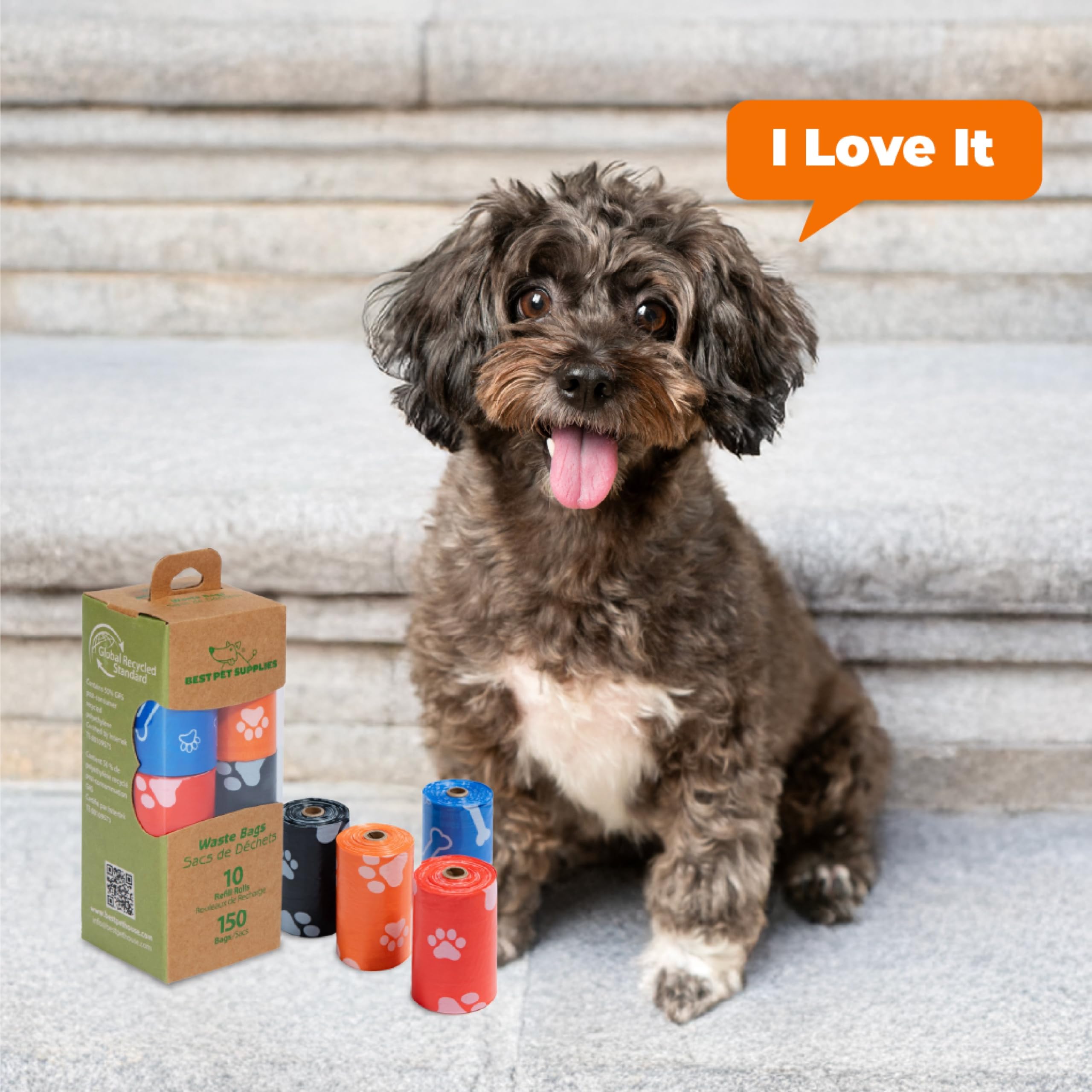 Best Pet Supplies paquete de 150 unidades, ideal para hogares con varias mascotas