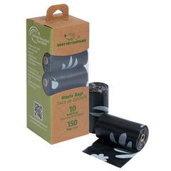 Bolsas Best Pet Supplies para desechos de perros, paquete de 150 uds, útiles para paseos