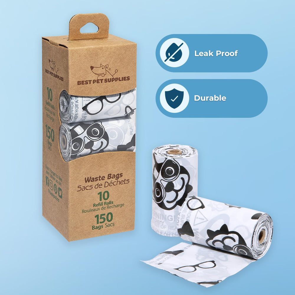 Best Pet Supplies bolsas resistentes, mayor durabilidad ante desechos sucios.