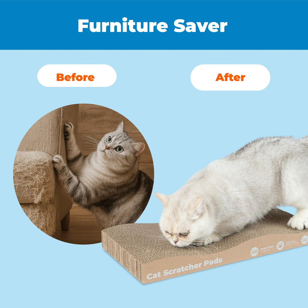 Best Pet Supplies Catify rasca-onda juego interior que fomenta actividad.