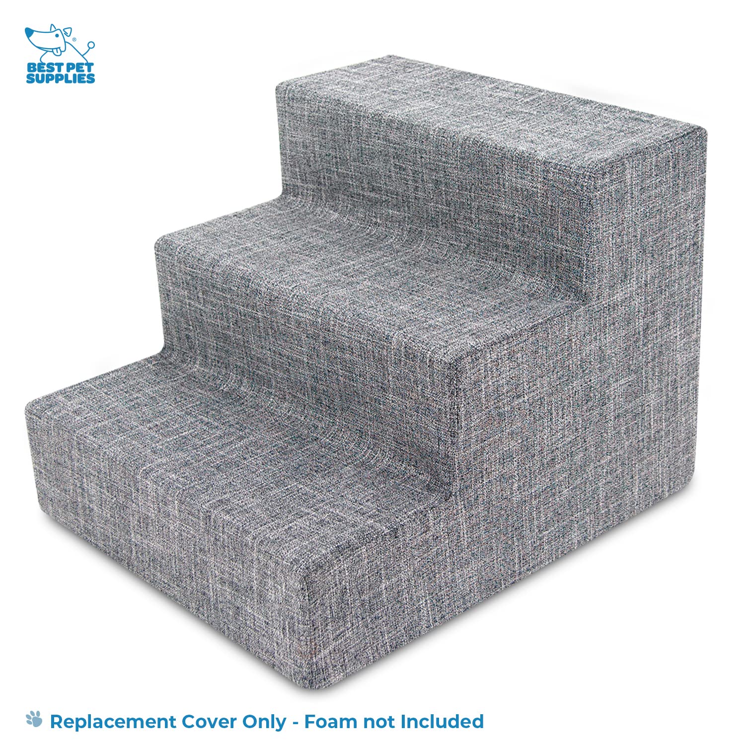 Best Pet Supplies cobertura-anti-deslizante para escalones: mantiene las patas seguras durante el acceso a la cama.