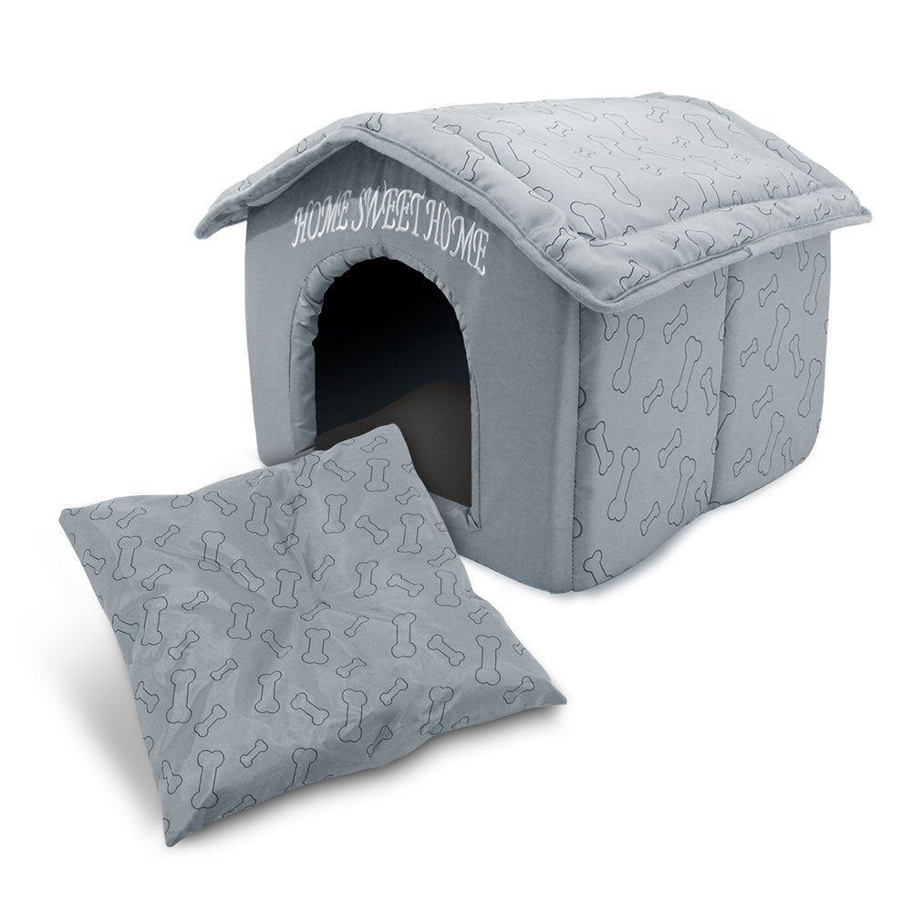 Best Pet Supplies cueva cubierta para gatos y perros pequeños, refugio cálido