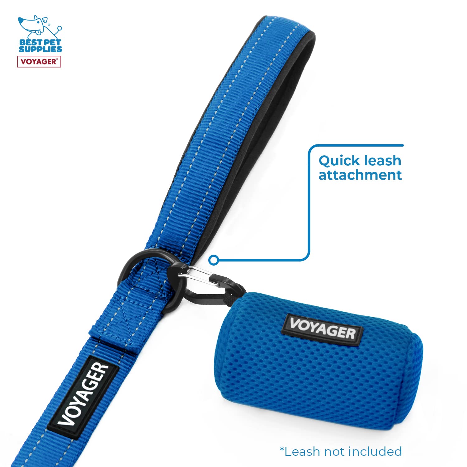 Best Pet Supplies porta-bolsas compatible con la mayoría de bolsas estándar.