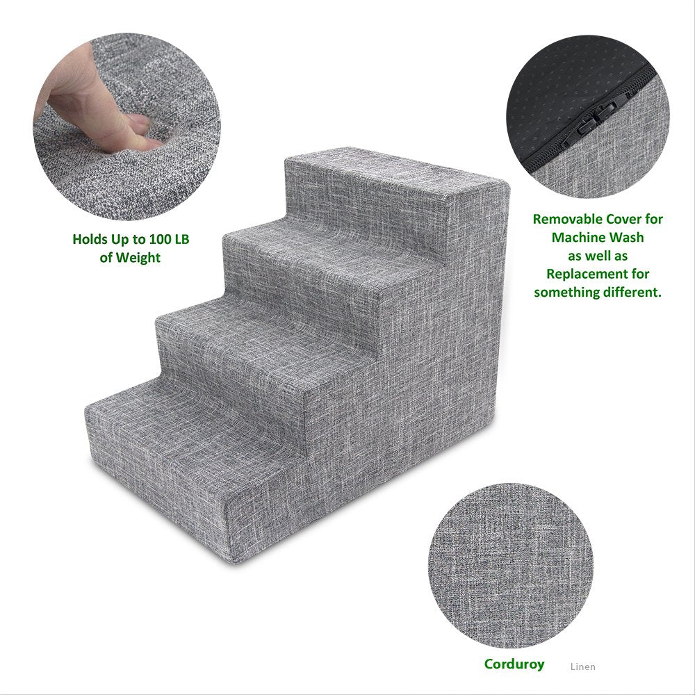 Best Pet Supplies escalera antideslizante para interior, seguridad en pisos lisos