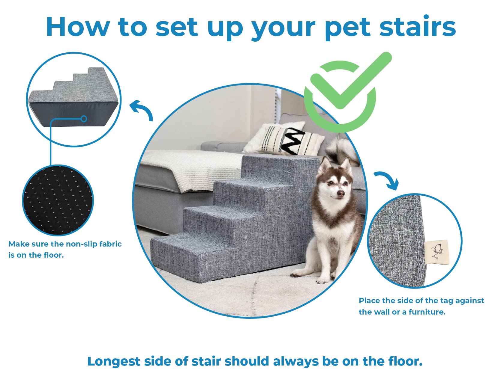Best Pet Supplies seguridad y confort en casa para movilidad de mascotas