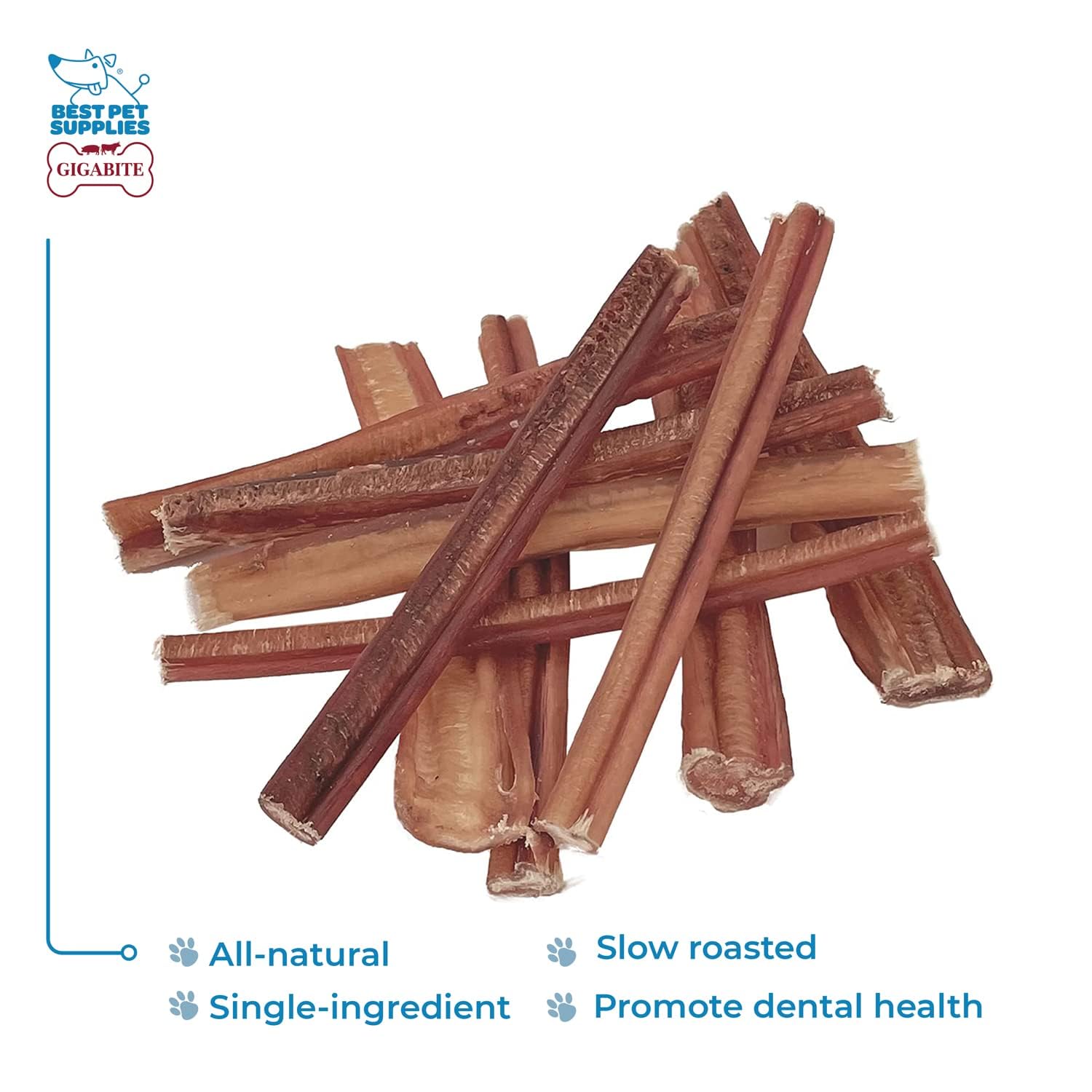 GigaBite Bully Sticks sin olor: opción segura para perros que muerden