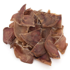 Best Pet Supplies GigaBite orejas de cerdo enteras para perros, masticación duradera y natural.