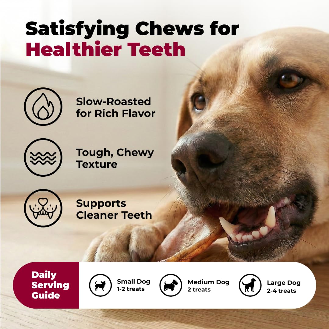Best Pet Supplies GigaBite orejas de cerdo enteras, snack natural para mordedores grandes.