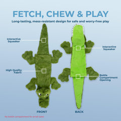 Best Pet Supplies jouet sifflet raton-laveur, jeu interactif sans désordre