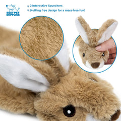 Best Pet Supplies juguete interactivo con sonajero en la cola para juego activo.