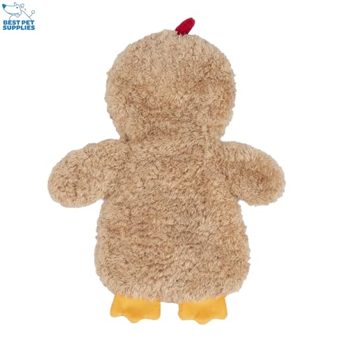 Best Pet Supplies mordedor suave con chirrido y crujido para perros de todas las tallas.
