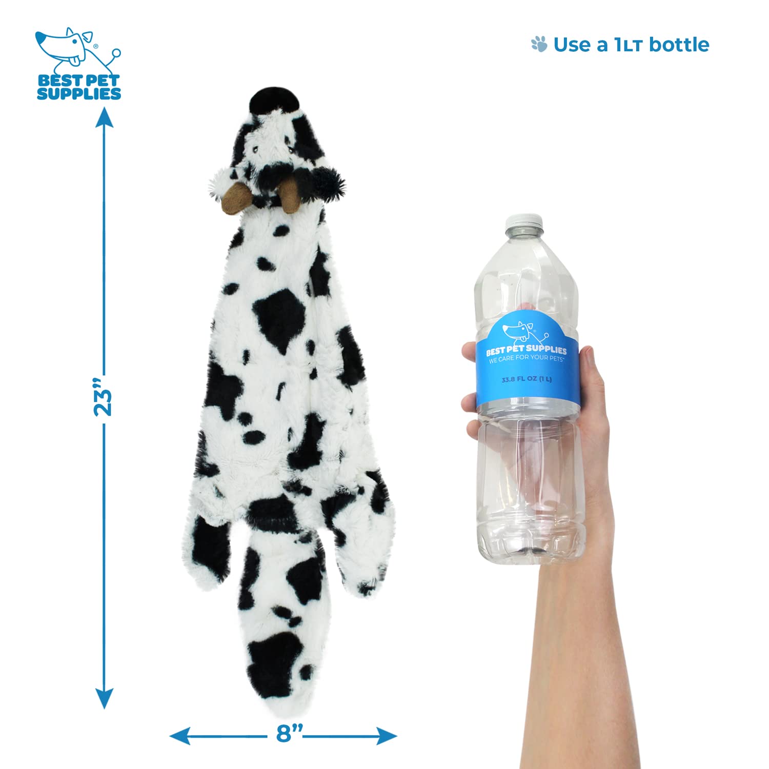 Best Pet Supplies juguetes con tallas pequeñas, medianas y grandes para todas las razas.