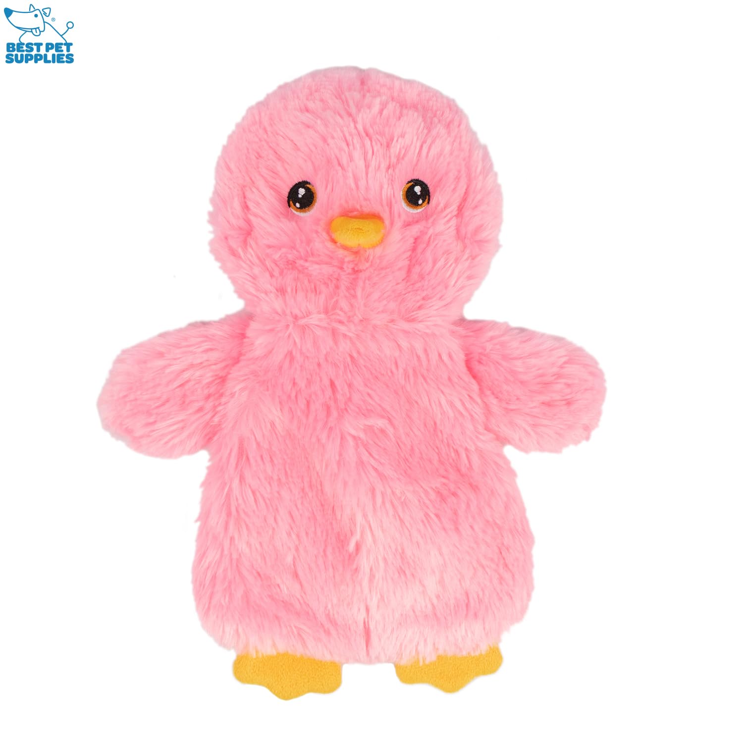 Best Pet Supplies Juguete interactivo Pulpo seis patas rosa para morder y jugar