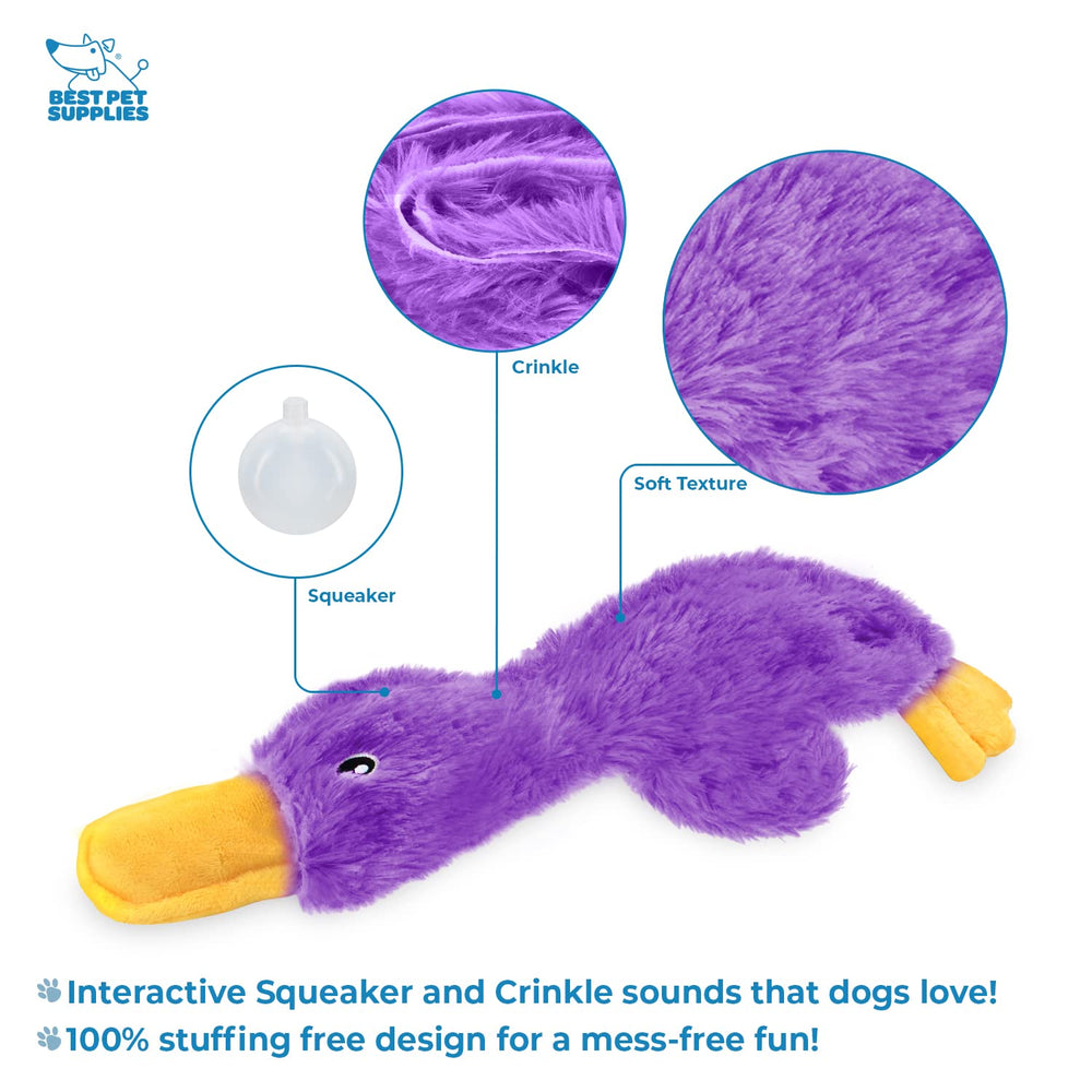 Best Pet Supplies juguete con costuras reforzadas para mordisqueos duraderos.